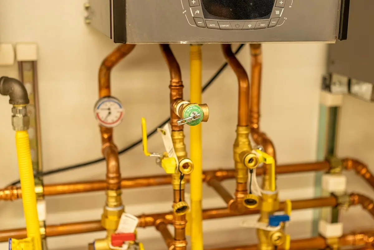 Licensed technician providing Water Heater Installation for a homeowner in Easton